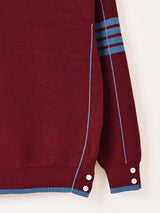 【2色展開】Elcamino ラインデザイン セーター