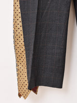 リメイク ドッキングネクタイ フレアパンツ W32