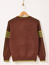 【2色展開】Elcamino ラインデザイン セーター