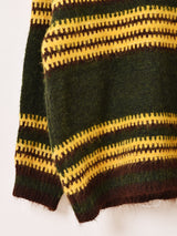 【2色展開】Elcamino ボーダー柄 セーター