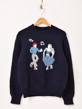 Meridian ダンスモチーフ セーター