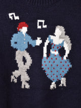 Meridian ダンスモチーフ セーター