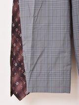 リメイク ドッキングネクタイ フレアパンツ W34