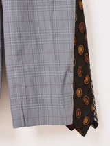 リメイク ドッキングネクタイ フレアパンツ W34