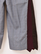 リメイク ドッキングネクタイ フレアパンツ W34