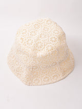 【2色展開】レース クロシェハット