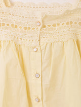 【2色展開】Meridian レース ノースリーブトップス