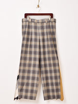 リメイク ドッキングネクタイ フレアパンツ W35