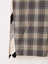 リメイク ドッキングネクタイ フレアパンツ W35