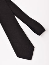 【6色展開】リネン 無地 ネクタイ