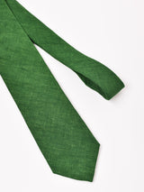【6色展開】リネン 無地 ネクタイ