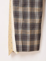 リメイク ドッキングネクタイ フレアパンツ W35