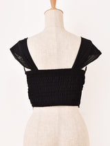 【2色展開】Meridian フラワー刺繍 コルセット ビスチェ