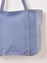 【2色展開】デニム トートバッグ