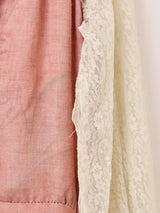 70's "GUNNE SAX" レース 長袖ワンピース