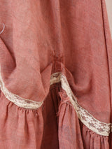 70's "GUNNE SAX" レース 長袖ワンピース