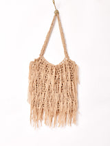 【3色展開】フリンジ カラー ハンドバッグ