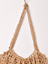 【3色展開】フリンジ カラー ハンドバッグ