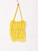 【3色展開】フリンジ カラー ハンドバッグ