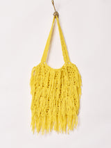 【3色展開】フリンジ カラー ハンドバッグ