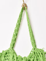 【3色展開】フリンジ カラー ハンドバッグ