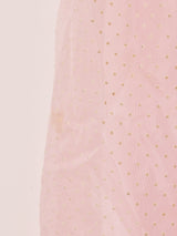 80’s Made in USA "JESSICA McCLINTOCK" ドット柄 フリル ロングドレス