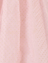 80’s Made in USA "JESSICA McCLINTOCK" ドット柄 フリル ロングドレス