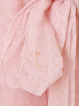 80’s Made in USA "JESSICA McCLINTOCK" ドット柄 フリル ロングドレス