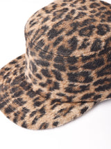 レオパード柄 ワークキャップ