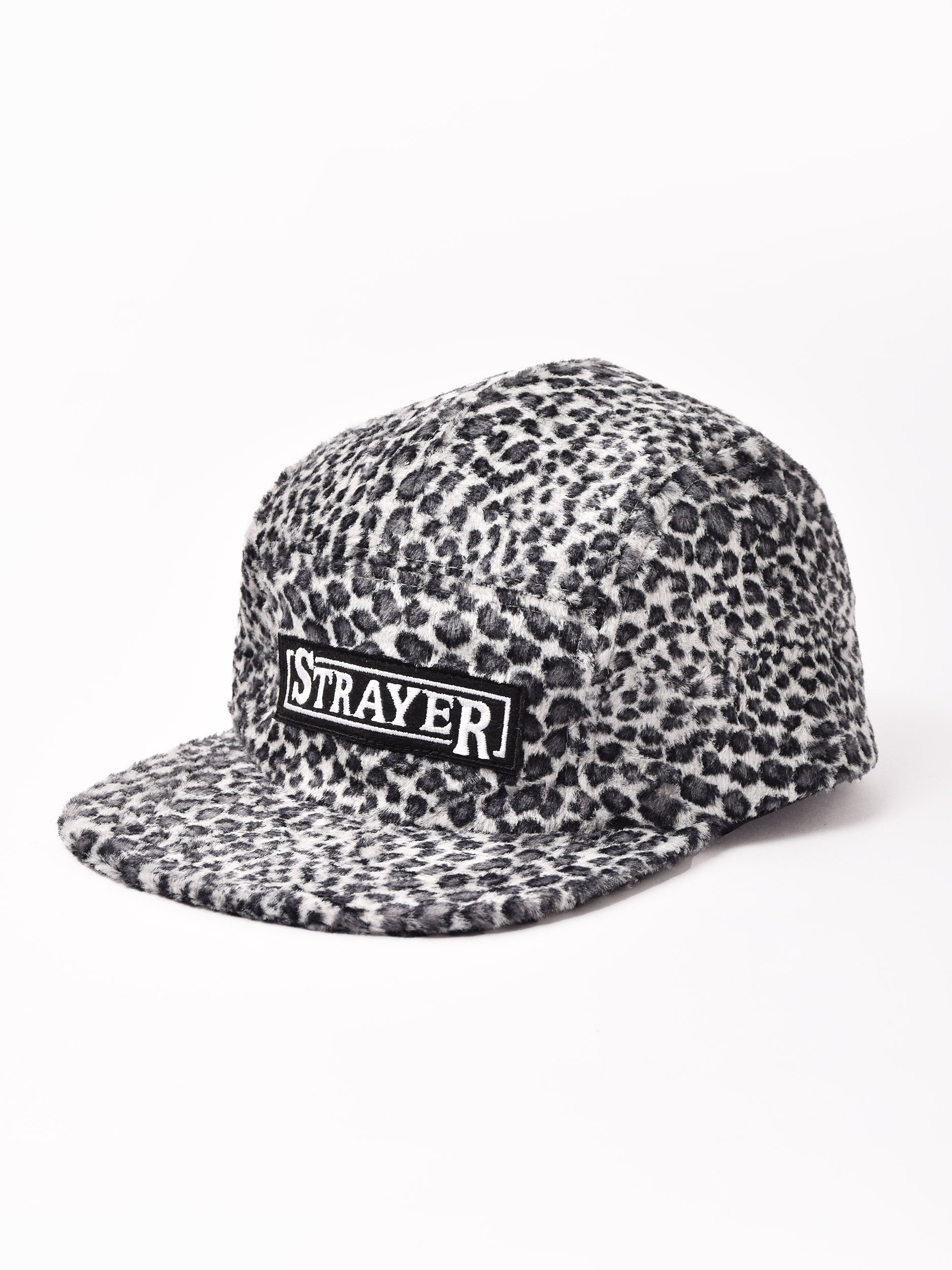 3色展開】Made in Japan レオパード柄 ジェットキャップ 「STRAYER