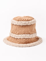 【2色展開】ボーダー柄 ニットハット