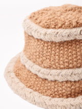 【2色展開】ボーダー柄 ニットハット