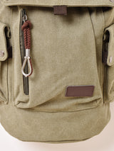 【2色展開】キャンバス バックパック