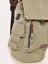 【2色展開】キャンバス バックパック