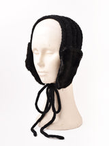 【3色展開】ケーブルニット イヤーマフ