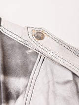 ペイントパターン フェイクレザージャケット