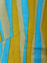 スタンドカラー ストライプ ベスト