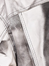 ペイントパターン フェイクレザージャケット