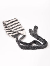 【3色展開】ボーダー ニット イヤーマフ