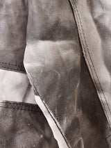 ペイントパターン フェイクレザージャケット