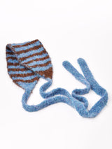 【3色展開】ボーダー ニット イヤーマフ