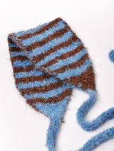 【3色展開】ボーダー ニット イヤーマフ