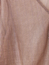 【3色展開】Meridian ラメ フリルスリーブ 長袖ブラウス