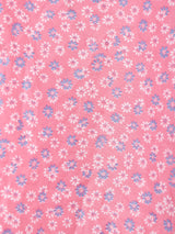 花柄 スリーブレスシャツ