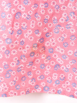 花柄 スリーブレスシャツ