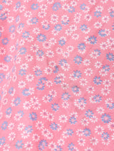 花柄 スリーブレスシャツ