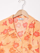 スリーブレス ハワイアンシャツ