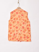 スリーブレス ハワイアンシャツ