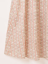 【2色展開】Meridian 花柄 レース キャミソールワンピース