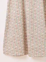 【2色展開】Meridian 花柄 レース キャミソールワンピース